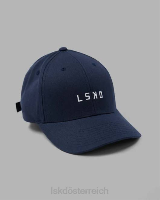 Z8RH822 LSKD unisex klassischer Strapback-Hut – Marineblau Zubehör