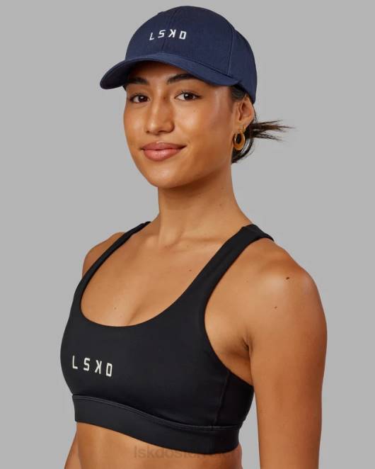 Z8RH822 LSKD unisex klassischer Strapback-Hut – Marineblau Zubehör