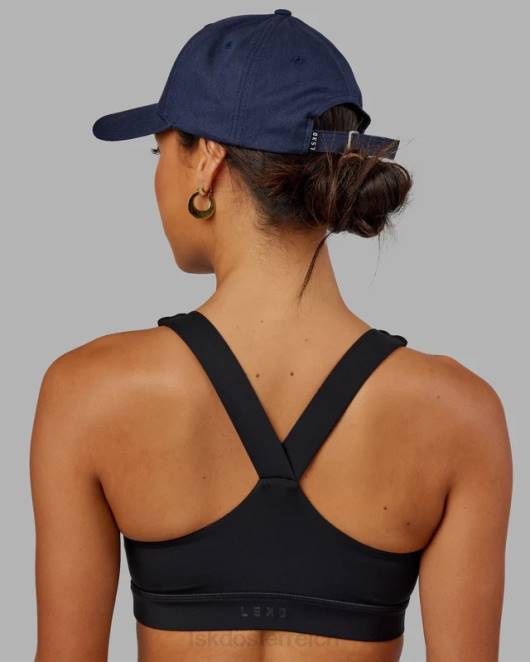 Z8RH822 LSKD unisex klassischer Strapback-Hut – Marineblau Zubehör