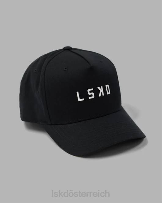 Z8RH824 LSKD unisex Struktur Snapback Cap - schwarz-weiß Zubehör