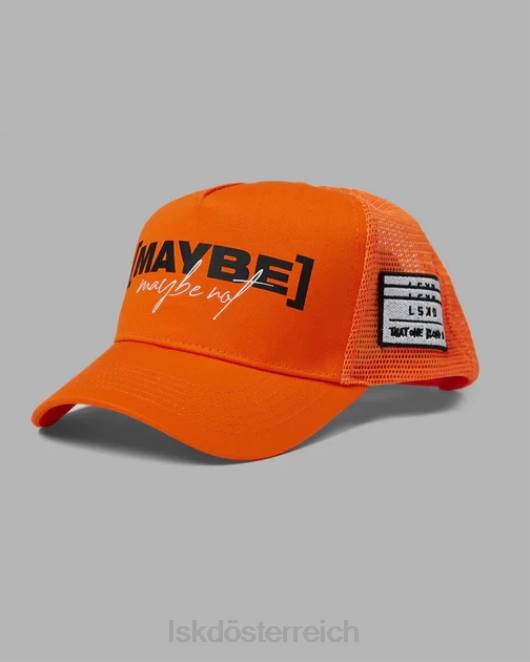 Z8RH841 LSKD unisex Tobk Trucker-Mütze – Orange Zubehör