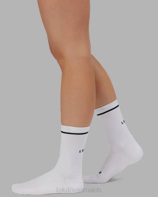 Z8RH847 LSKD unisex Schnelle Performance-Socke – weiß Zubehör