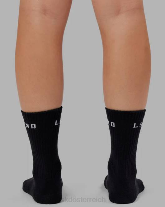 Z8RH862 LSKD unisex Daily Crew Socke – schwarz Zubehör