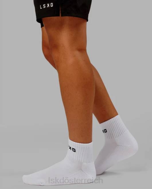 Z8RH873 LSKD unisex Base Quarter Socke – weiß Zubehör
