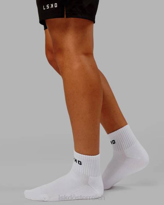 Z8RH873 LSKD unisex Base Quarter Socke – weiß Zubehör