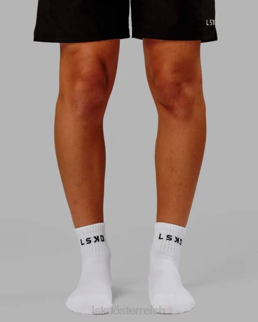 Z8RH873 LSKD unisex Base Quarter Socke – weiß Zubehör