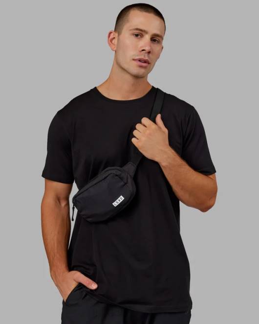 Z8RH875 LSKD unisex Base Umhängetasche - Schwarz-Weiß Zubehör