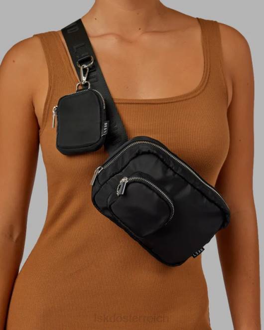 Z8RH877 LSKD unisex Tägliche Umhängetasche – Schwarz Zubehör