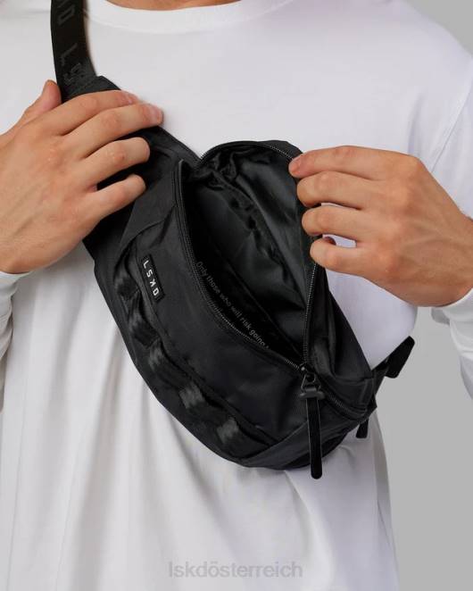 Z8RH879 LSKD unisex Hike-Umhängetasche – Schwarz Zubehör