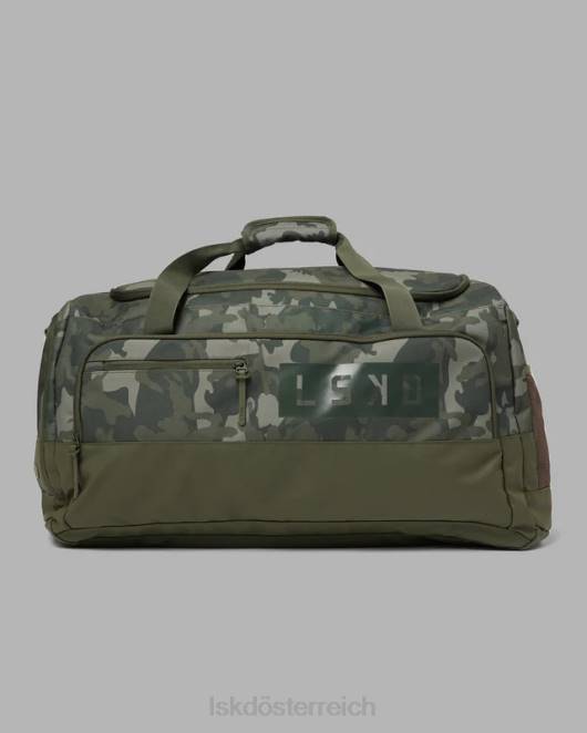 Z8RH884 LSKD unisex Rep-Reisetasche 70 l – dunkles Oliv-Camouflage Zubehör