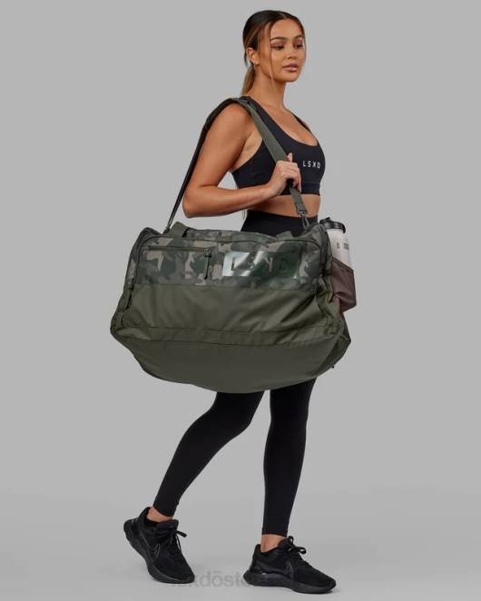 Z8RH884 LSKD unisex Rep-Reisetasche 70 l – dunkles Oliv-Camouflage Zubehör