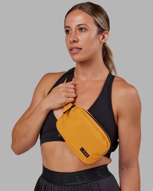 Z8RH885 LSKD unisex Basis-Umhängetasche – Butterscotch Zubehör