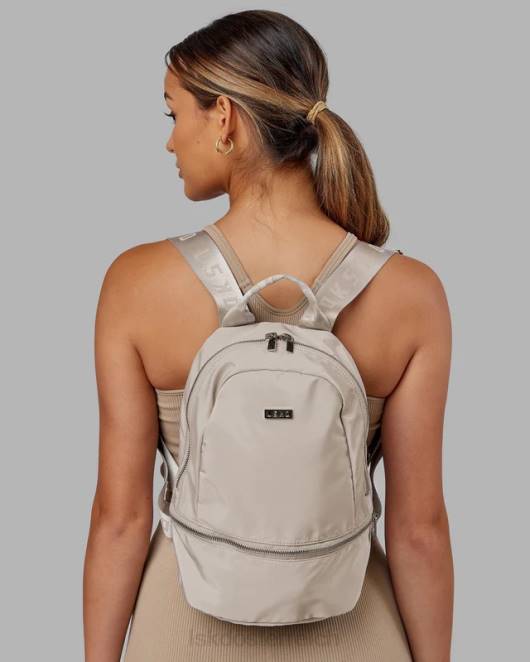 Z8RH887 LSKD unisex Essential Mini-Rucksack – Schieferbeige Zubehör